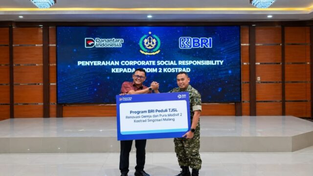 BRI Malang Kawi Gandeng Divisi Infanteri 2/Kostrad Perkuat Sarana Ibadah